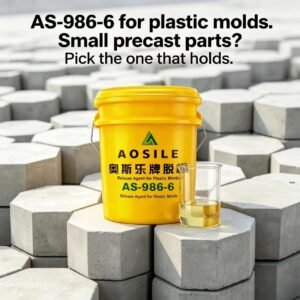 Aosile Professional Release Agent for Plastic Concrete Molds AS-986-6