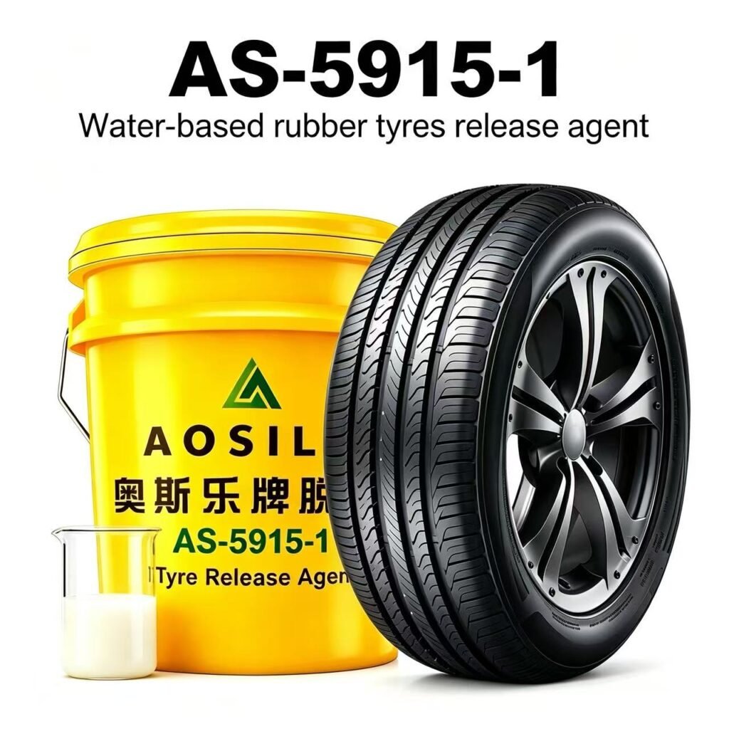 Rubber tyres release agent