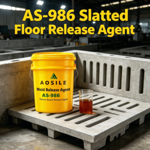 Aosile AS-986 Manure Slat Release Agent High-Efficiency Mold Release Solution for Concrete Slatted Floor Production