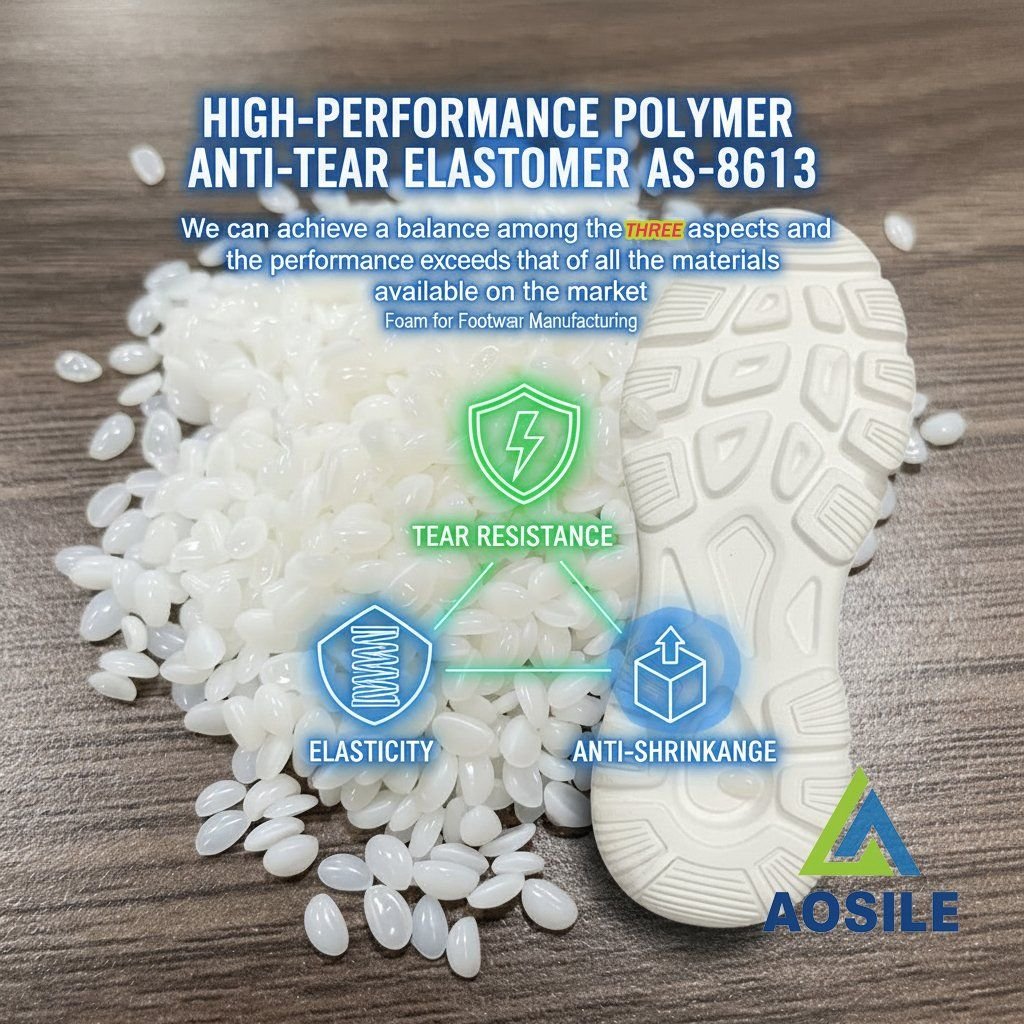 Aosile AS-8613 New Advanced Polymer Anti-Tear Elastomer - EVA Tpee Copolymer - Image 4