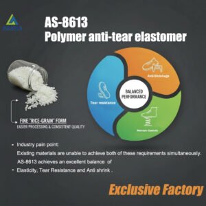 Aosile AS-8613 New Advanced Polymer Anti-Tear Elastomer - EVA Tpee Copolymer