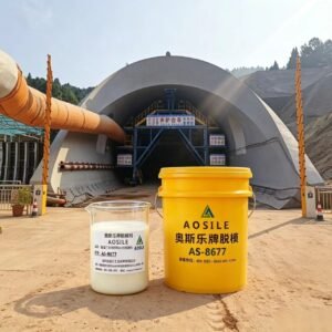 High Performance Water-Based Concrete Release Agent for Tunnel Secondary Lining Construction AS-8677