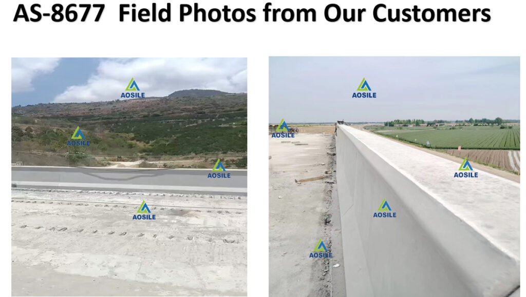 AS-8677 Tunnel Lining Demolding Effect Showcase